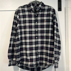 Polo Ralph Lauren Men’s long sleeve button down plaid shirt